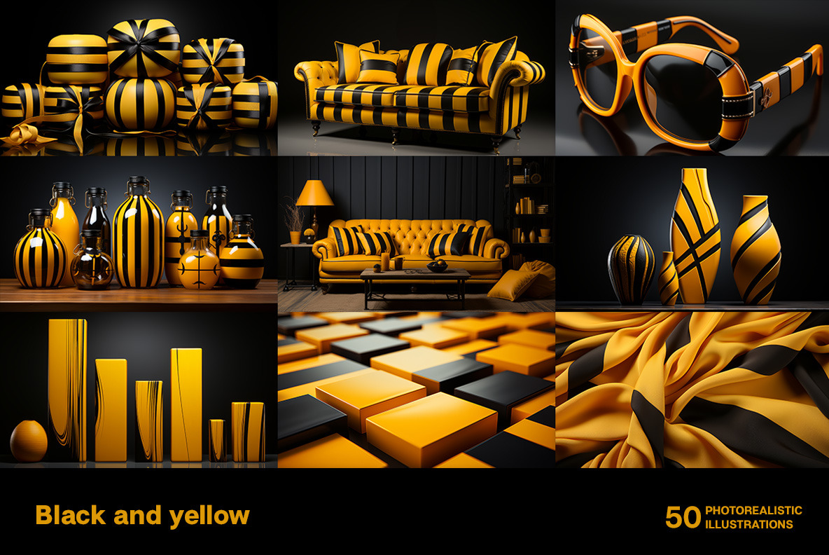 Black and Yellow Collection