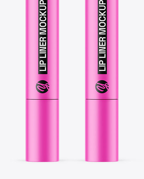 Matte Lip Liner Mockup