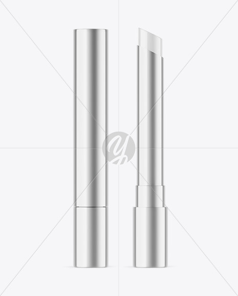 Metallic Lipstick Mockup