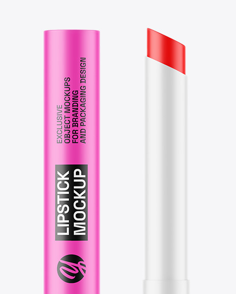 Matte Lipstick Mockup