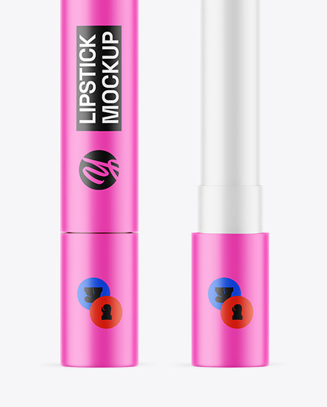 Matte Lipstick Mockup