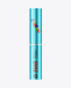 Matte Metallic Lipstick Tube Mockup