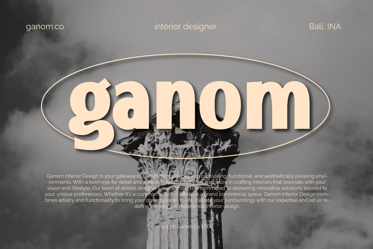 Bacute Display Sans Typeface Bacute Display Sans Typeface