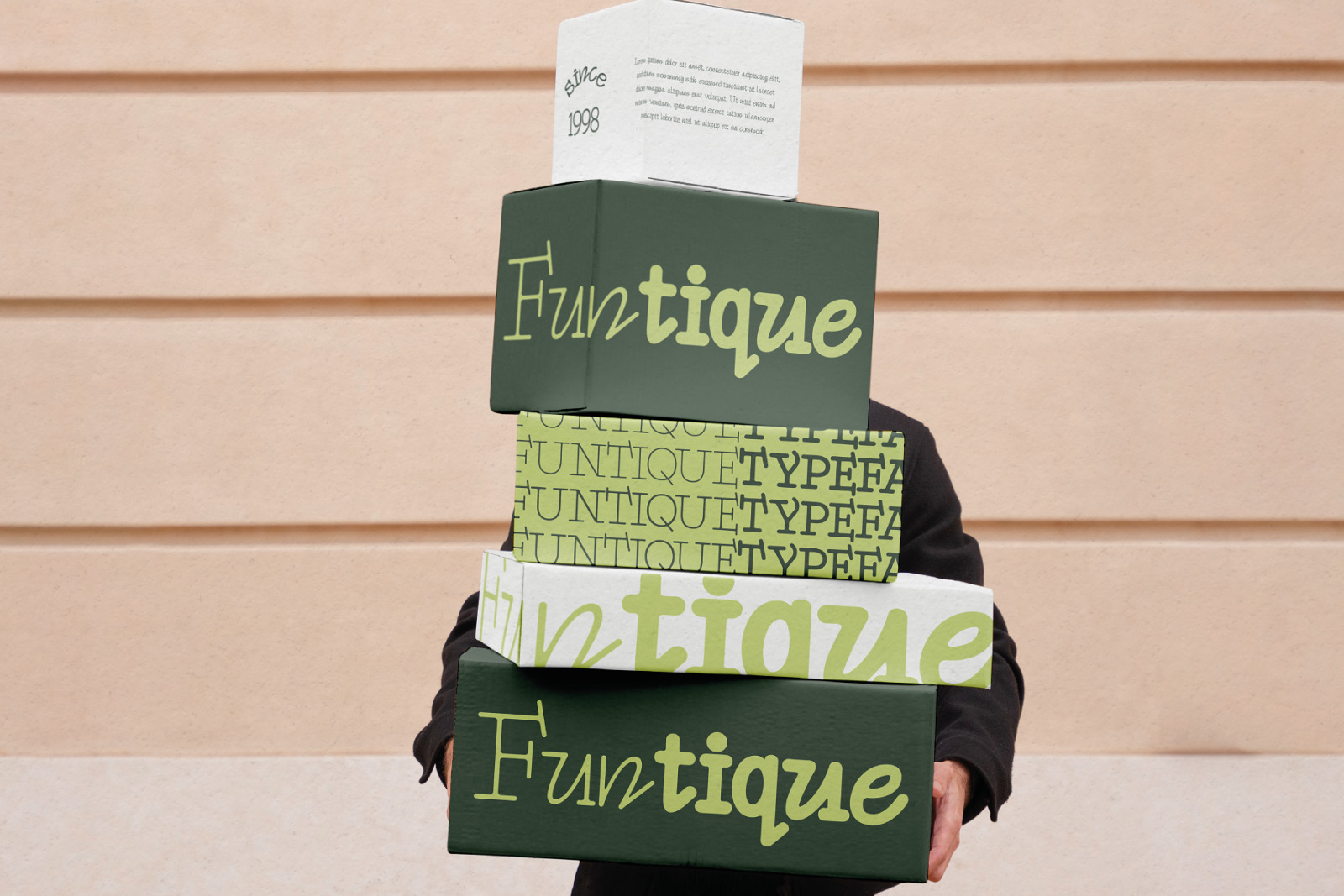 Funtique - Unique Serif Typeface Funtique - Unique Serif Typeface