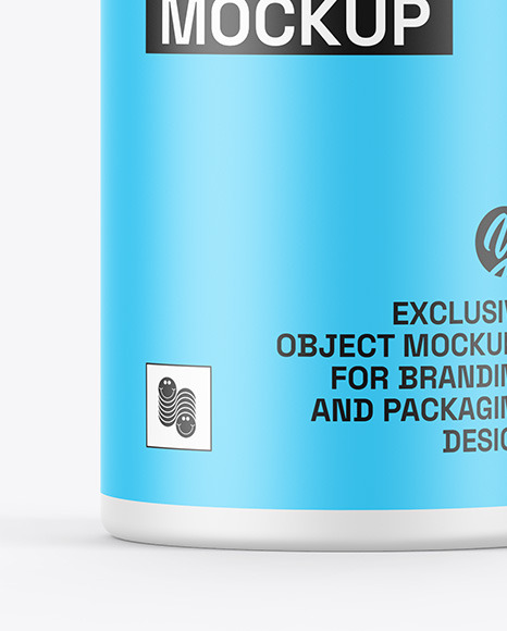 Matte Dropper Bottle Mockup