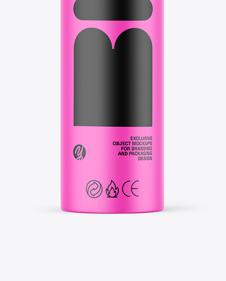 Matte Paper Tube Mockup Matte Paper Tube Mockup