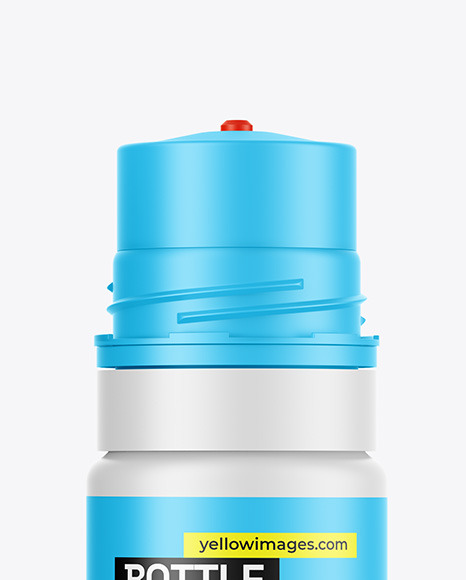 Matte Dropper Bottle W/ Box Mockup