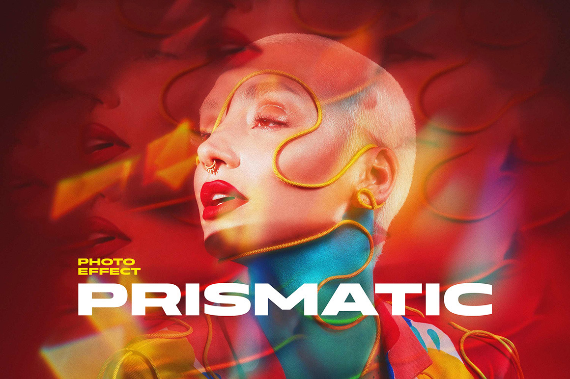 Cinematic Prism Lens Photo Effect Cinematic Prism Lens Photo Effect