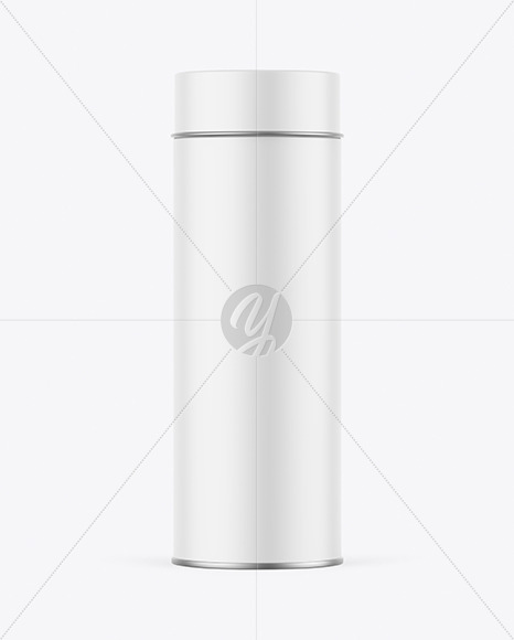 Matte Tin Can Mockup