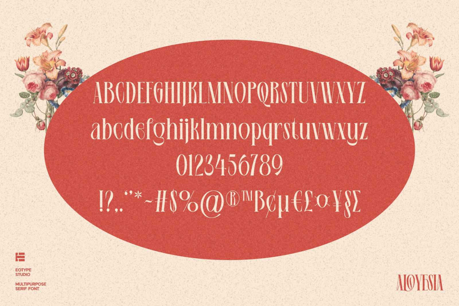 Aloyesia Font