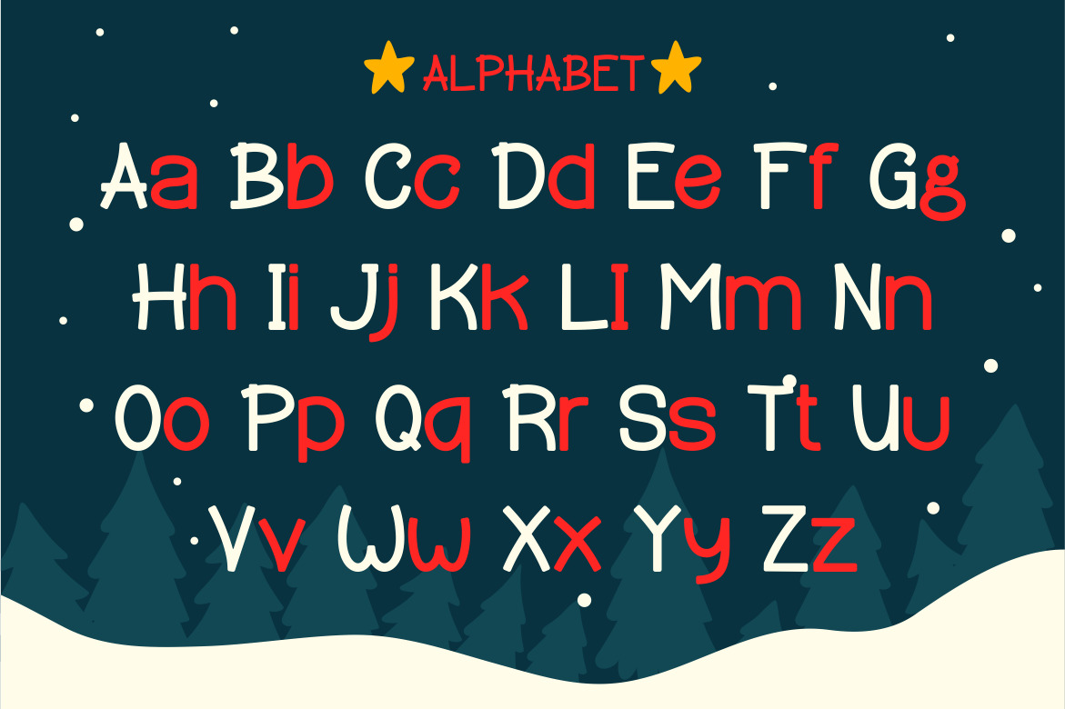 Snowen Christmas - Christmas Display Font