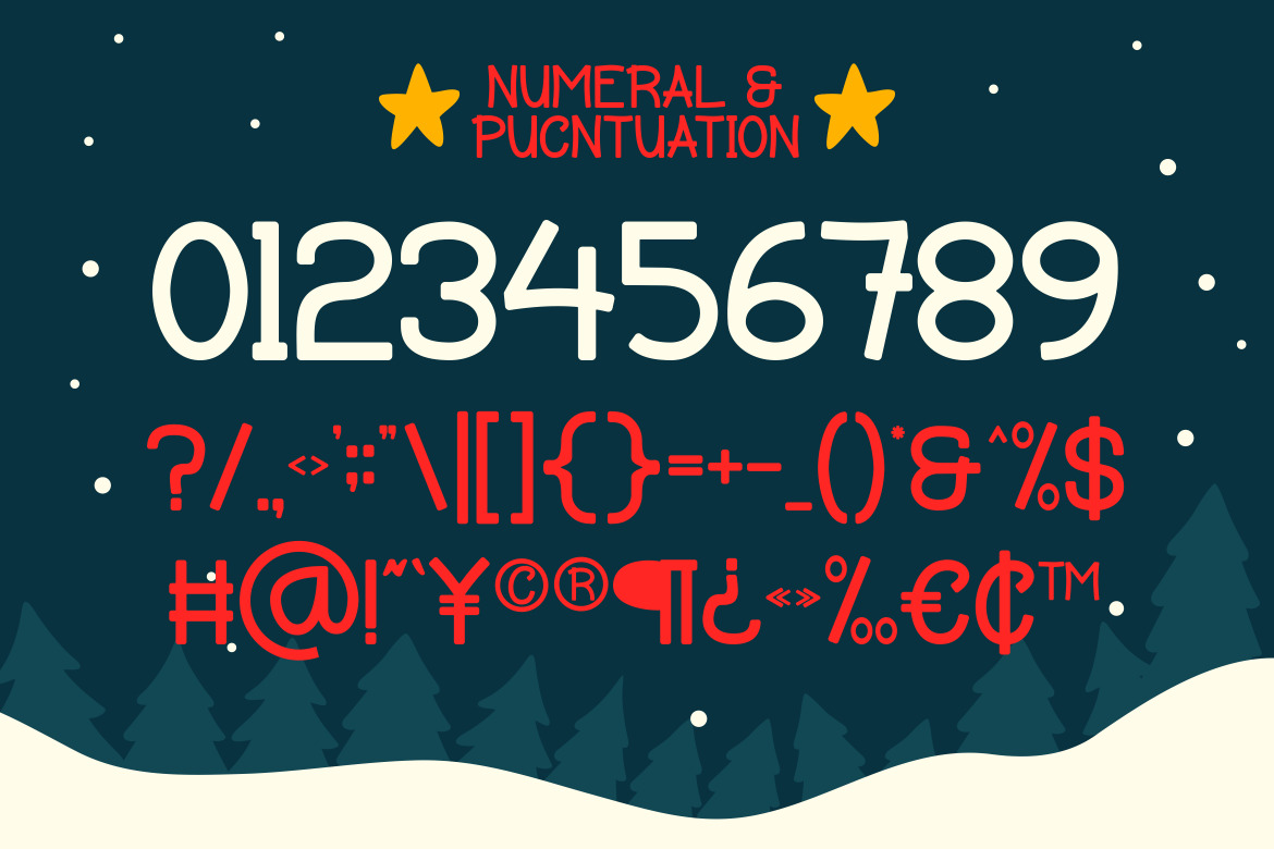 Snowen Christmas - Christmas Display Font