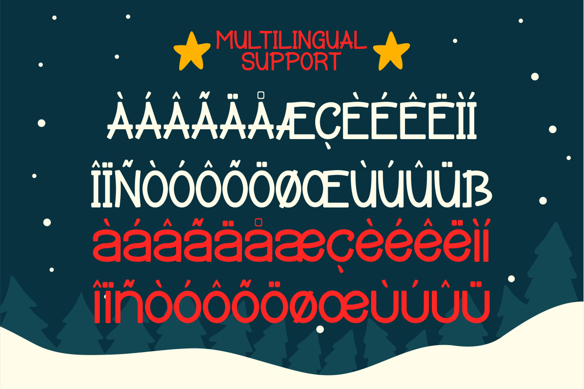 Snowen Christmas - Christmas Display Font