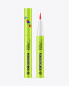 Glossy Lip Liner Mockup