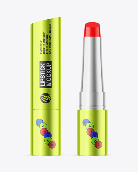Metallic Lipstick Mockup - Metallic+Lipstick+Mockup