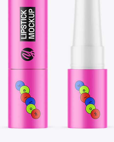 Matte Lipstick Mockup