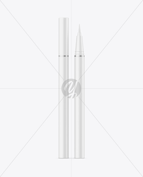 Matte Cosmetic Eyeliner Mockup