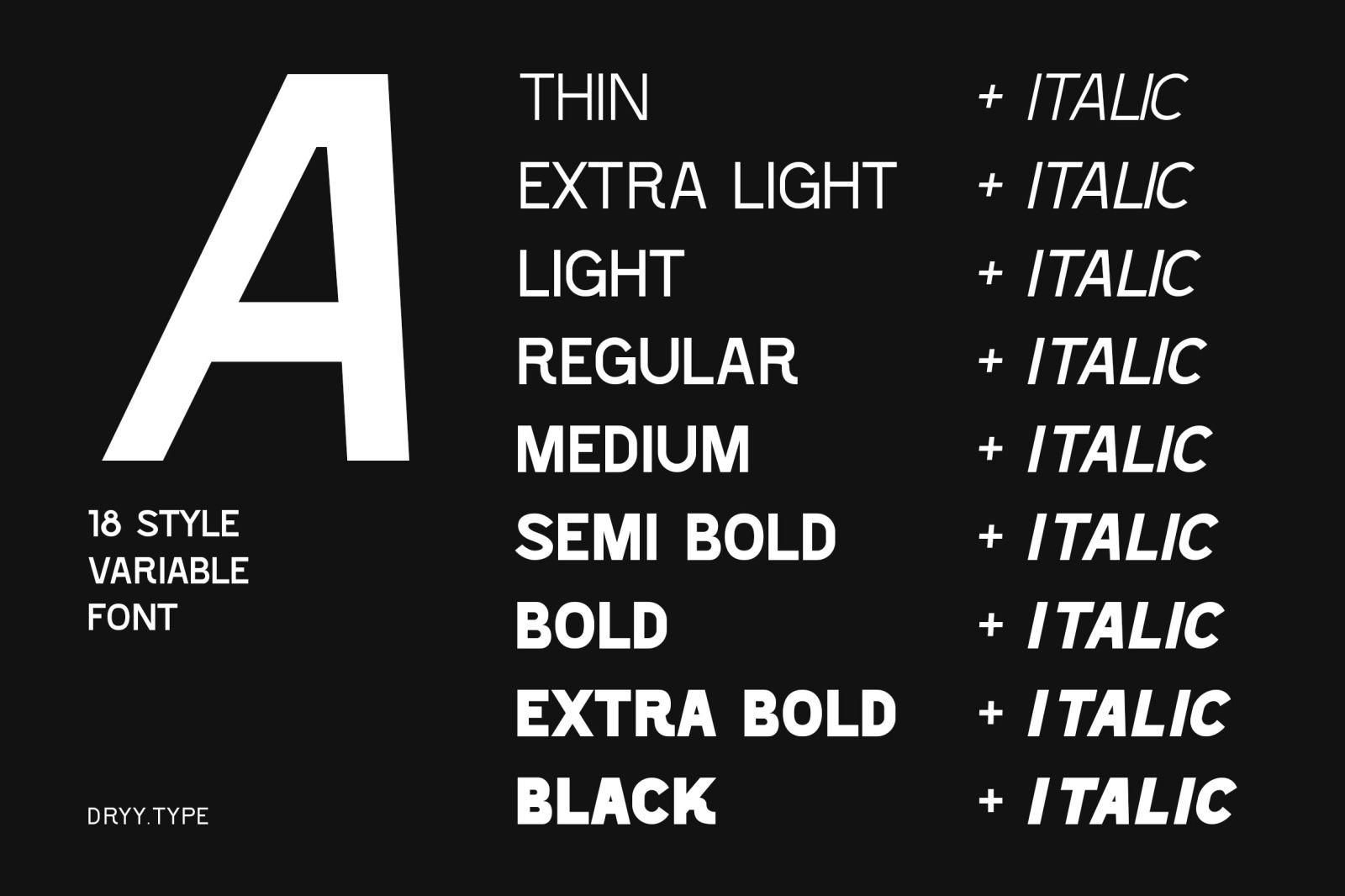 Shackle - Variable Font Family Shackle - Variable Font Family
