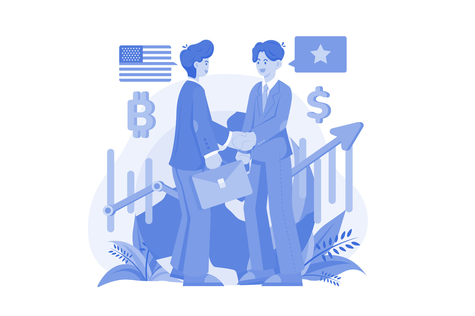 M557_Remote Work Illustration Pack M557_Remote Work Illustration Pack