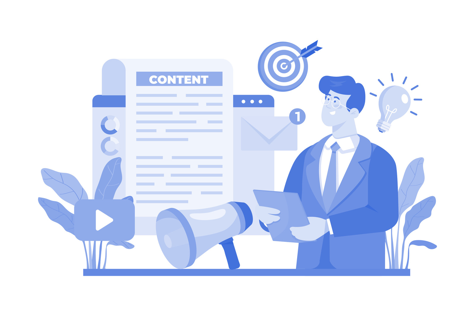 M561_Marketing Teams Illustration Pack 2 M561_Marketing Teams Illustration Pack 2