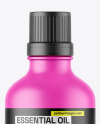 Matte Essential Oil Bottle Mockup