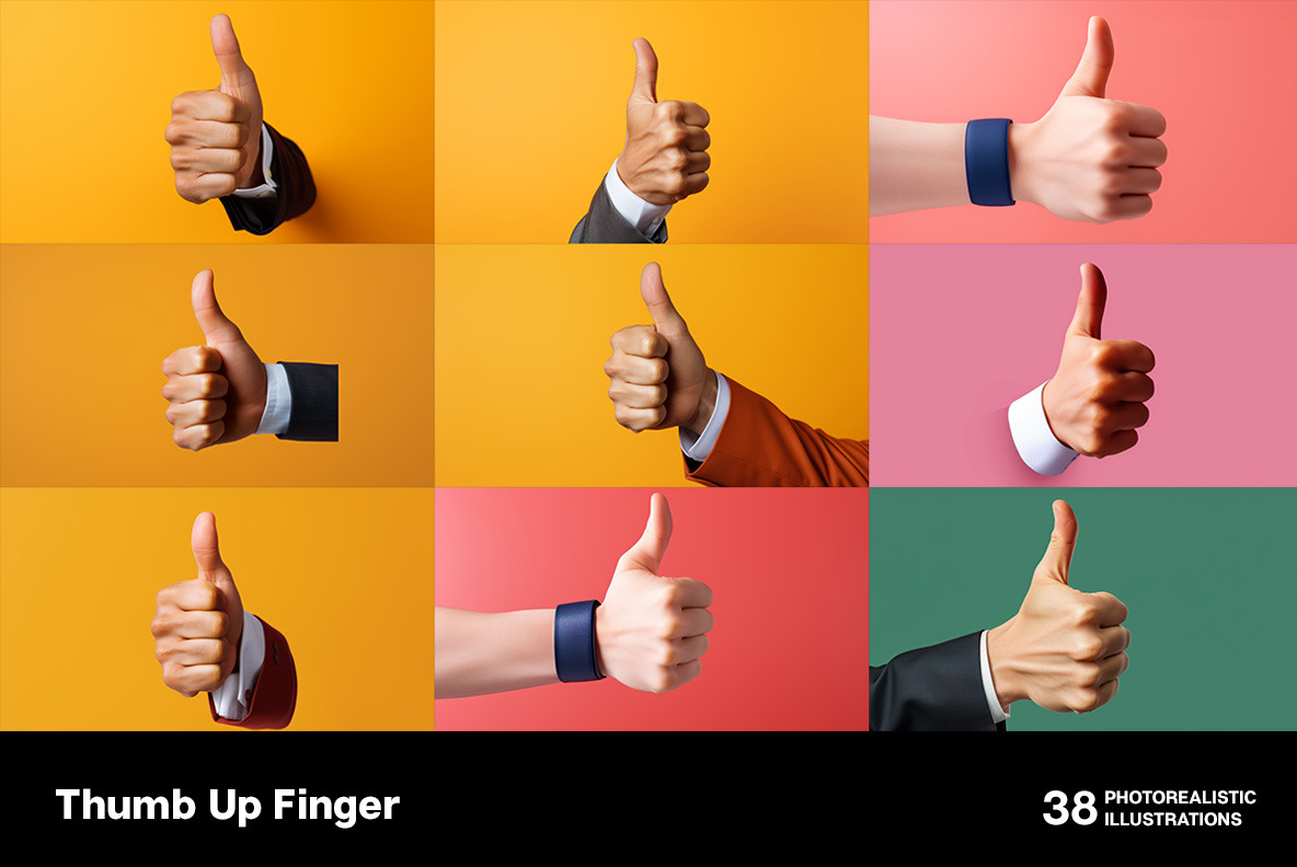 Thumb Up Finger Thumb Up Finger