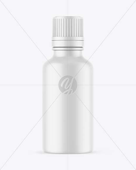 Matte Essential Oil Bottle Mockup