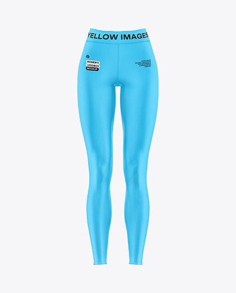 Women’s Leggings Mockup - Front View