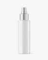 Glossy Spray Bottle Mockup Glossy Spray Bottle Mockup
