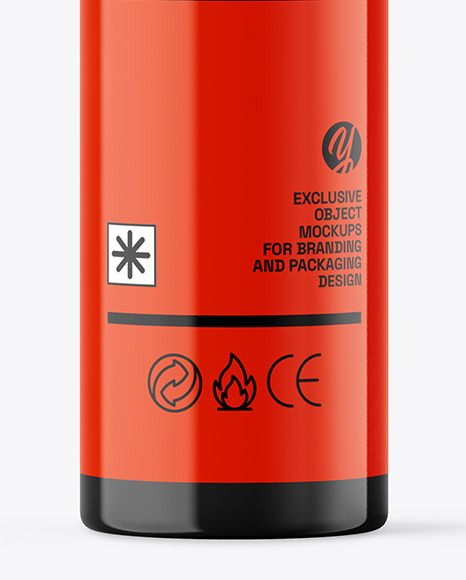 Glossy Spray Bottle Mockup Glossy Spray Bottle Mockup