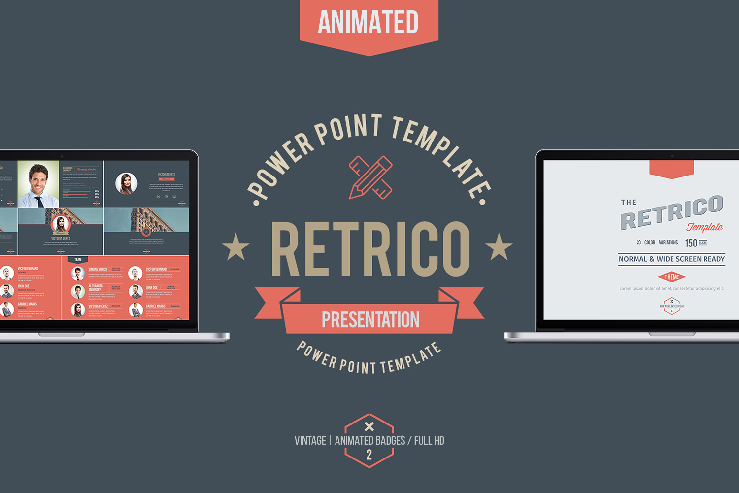 RETRICO: vintage style slides