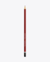 Round Pencil Mockup - Top View