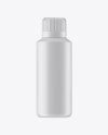 Matte Plastic Bottle Mockup