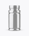 Metallic Pills Bottle Mockup