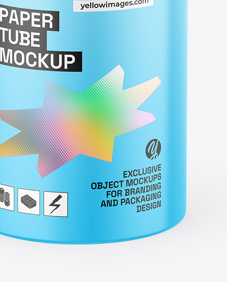 Glossy Tube Mockup