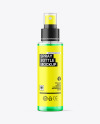 Color Liquid Spray Bottle Mockup