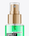 Color Liquid Spray Bottle Mockup