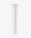 Glossy Weed Joint Plastic Tube Mockup