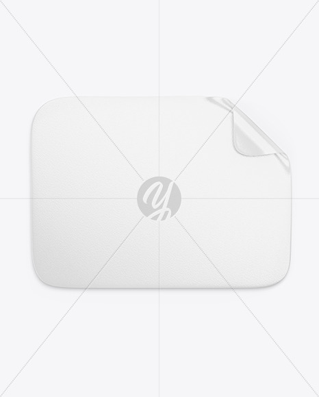 Texturated Sticker Mockup