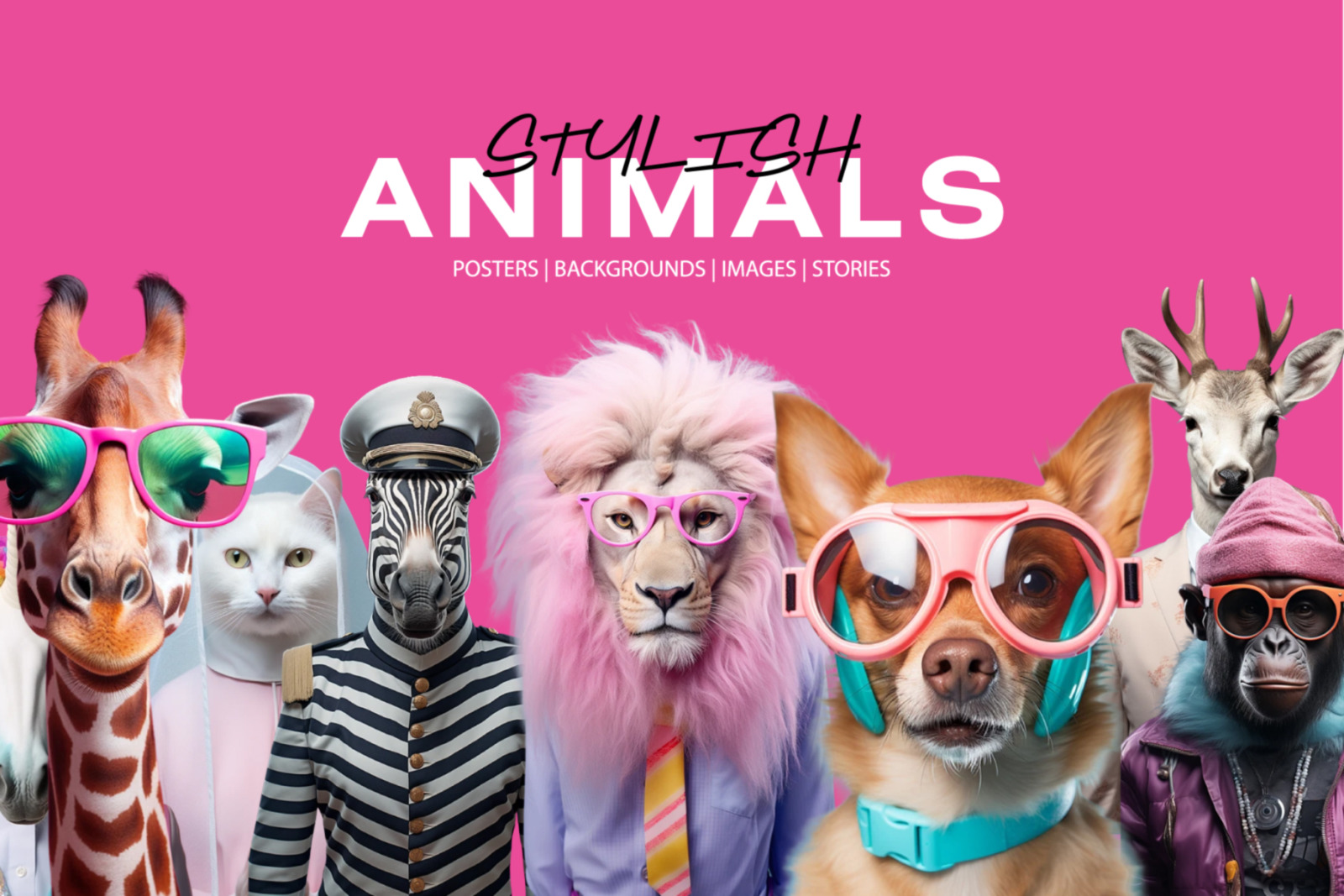 Stylish Animals Collection Stylish Animals Collection