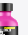 Matte Essential Oil Bottle Mockup