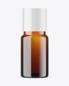 Amber Glass Essential Oil Bottle Mockup