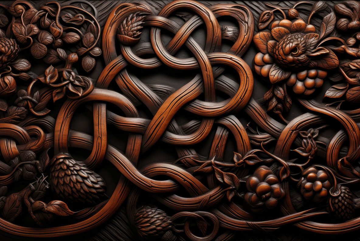 Wood carving patterns