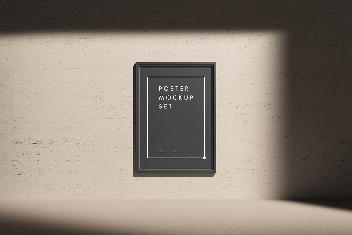 Poster Mockup Set Poster Mockup Set