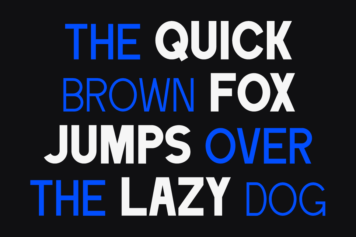 Hikren - Sans Serif Family Font Hikren - Sans Serif Family Font