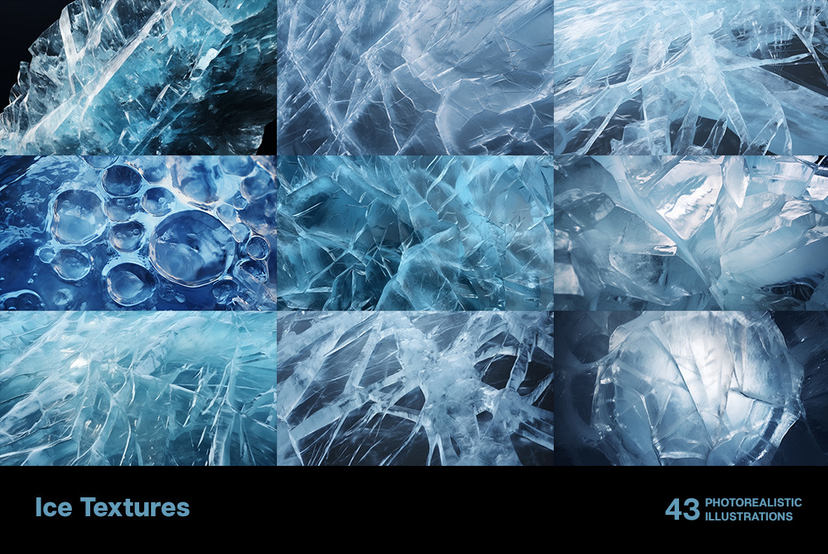 Ice textures