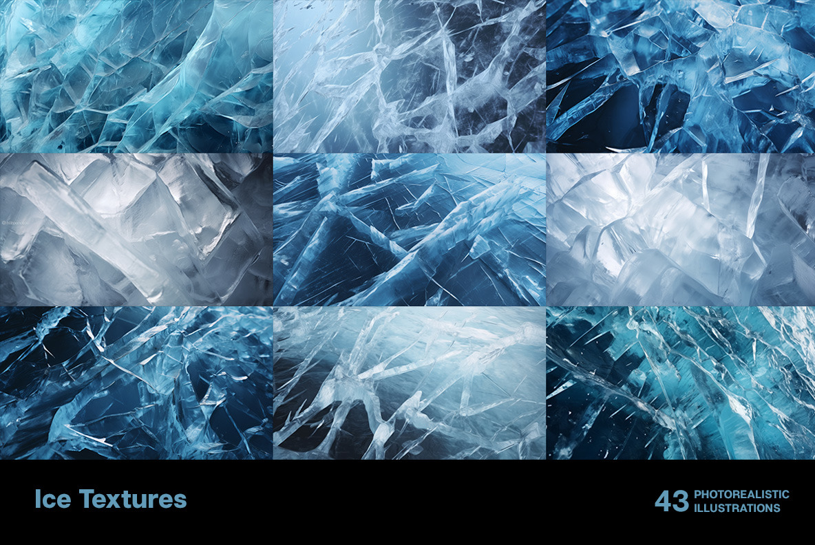 Ice textures Ice textures