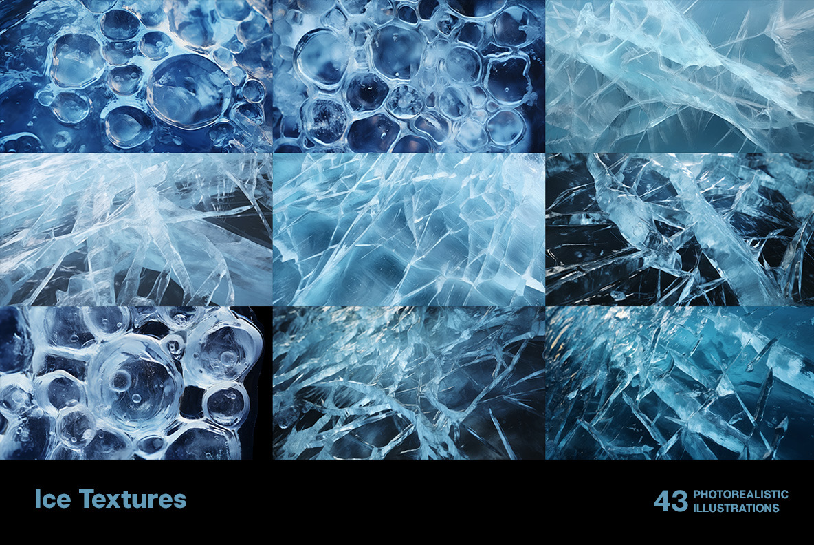 Ice textures Ice textures