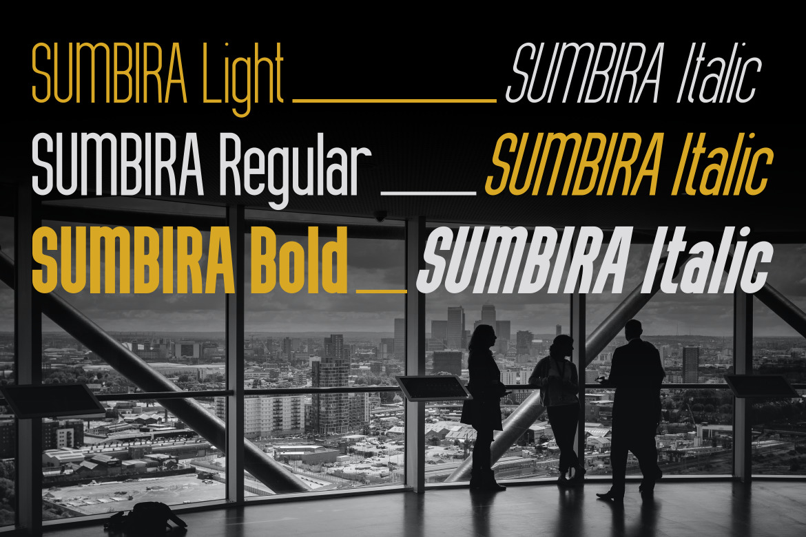 Sumbira - Sans Serif Font Family Sumbira - Sans Serif Font Family
