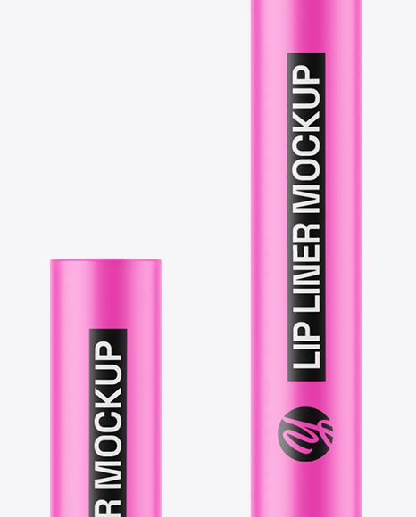 Matte Lip Liner Mockup